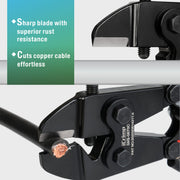 IWS-0670C Punch Type Battery Lug Crimping Tool For 6-70 mm2(AWG10-2/0) Hand Crimping Pliers iCrimp