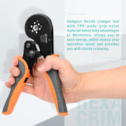 HSC8 16-6 Hexagonal Type Ratchet Crimping Tools for 0.5-16.0mm2 End Sleeves Hand Crimping Pliers iCrimp