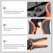 IWS-30J Crimping Tool Kit With Stripper&Cutter for Different Terminals Hand Crimping Pliers iCrimp