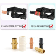 IWS-1010R F1807 PEX Copper Ring Removal Tool for 1/2-Inch, 3/4-Inch, 1-Inch PEX Pipe Tools iCrimp