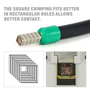 SN-TG16 Square Ratchet Crimper for End Sleeves and Ferrules 0.25-16mm2 AWG 24-6 Hand Crimping Pliers iCrimp