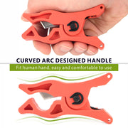 ICP-CT01 PEX Pipe Cutter for 3/8’’, 1/2’’, 3/4’’, 5/8’’, 1’’ PEX & PVC Pipes, Radial PEX Tubing Cutting Tool with Extra Blade Pipe Cutters iCrimp