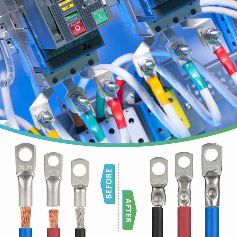 IWS-0670C Punch Type Battery Lug Crimping Tool For 6-70 mm2(AWG10-2/0) Hand Crimping Pliers iCrimp