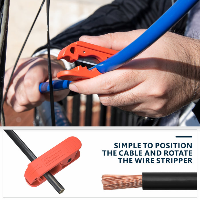 IWS-0840S Battery Cable Lug Crimping Tool Set
