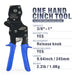 BJ0010C F2098 Ratchet One Hand PEX Cinch Clamp Fastening Tools for Clamping Pipe Tubing 3/8", 1/2", 3/4", 5/8" and 1"