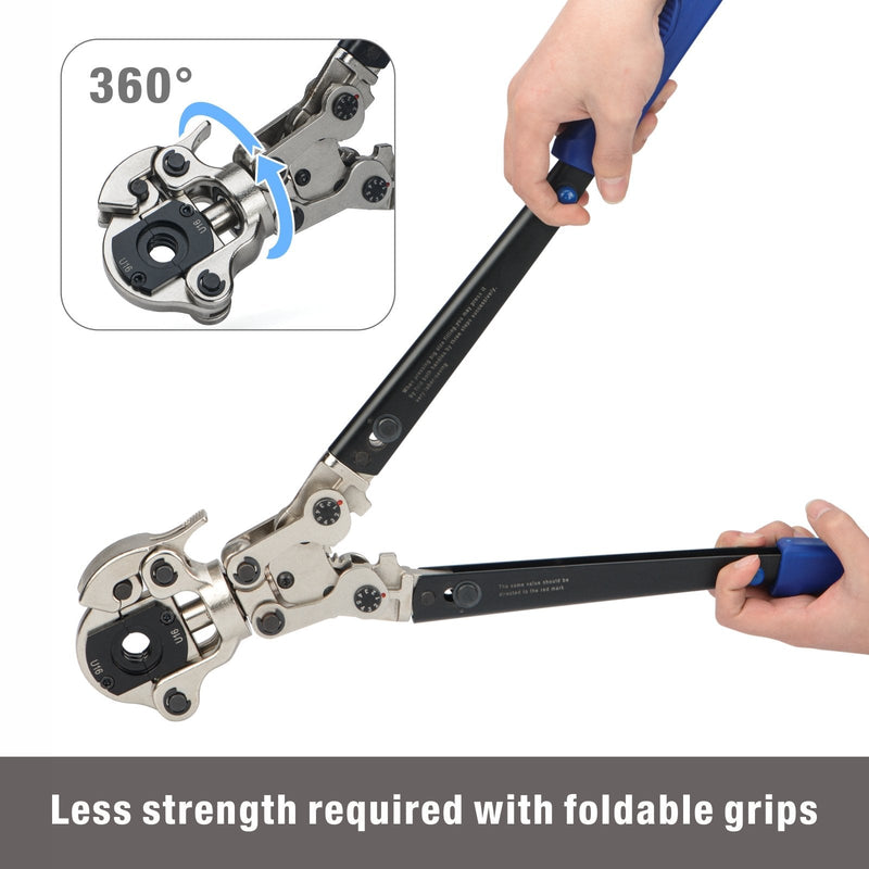 IWS-1632A PAP/PEX/Copper Pipe Pressing Tools(16,20,25,32mm) Multi-layer Pipe Tools iCrimp