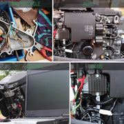 ICP-125 Handy Ratchet Wire Crimping Tool, for AWG22-10 Heat Shrink Connectors Hand Crimping Pliers iCrimp