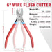 Parameter of 6" wire flush  Cutter