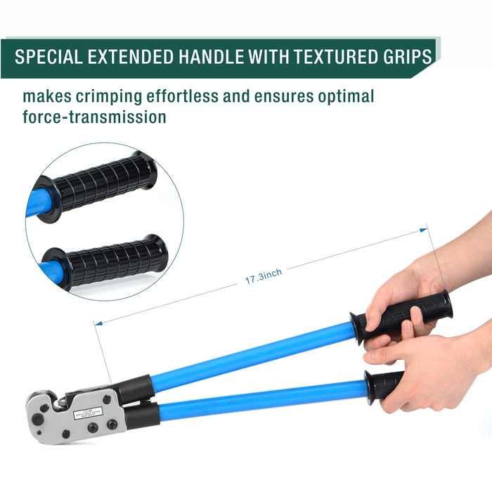 CT-38 Cable Lug Crimping Tool for 8-38mm2 AWG8-2