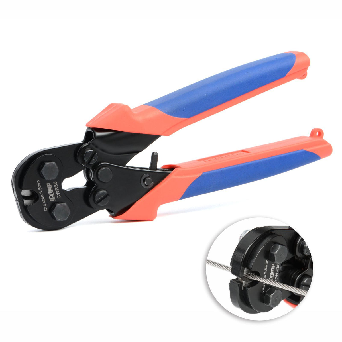 CWR35 Wire Rope Cutter for 3.5mm Wire Rope — IWISS TOOLS