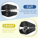CWR1328 Wire Rope Crimping Tool with cut and crimp function